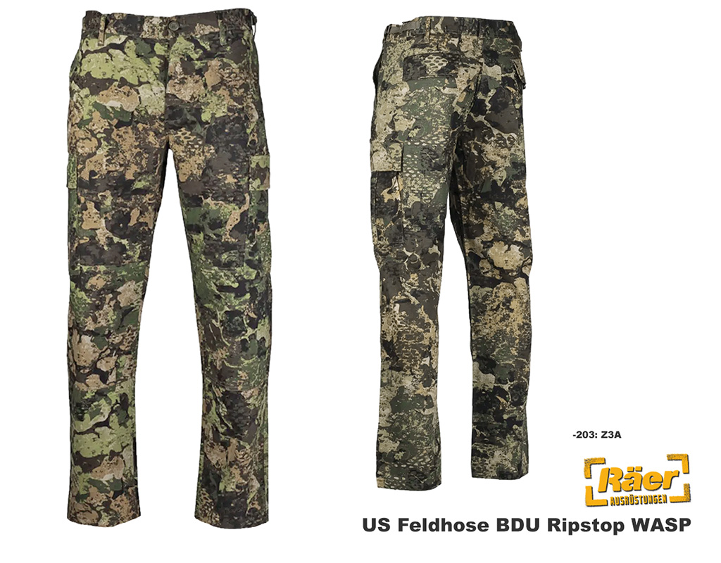 US Feldhose BDU Cotton R/S, WASP   A
