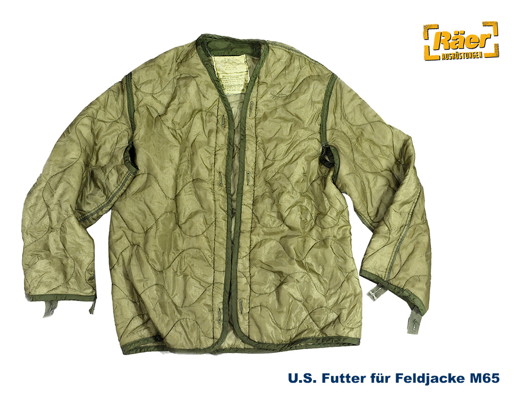 Futter f. US Feldjacke M65, NYCO    A/B