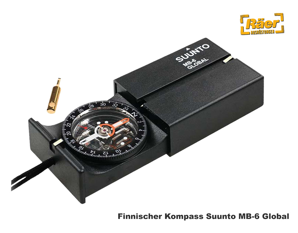 Finnischer Marschkompass Suunto MB-6 Global   A