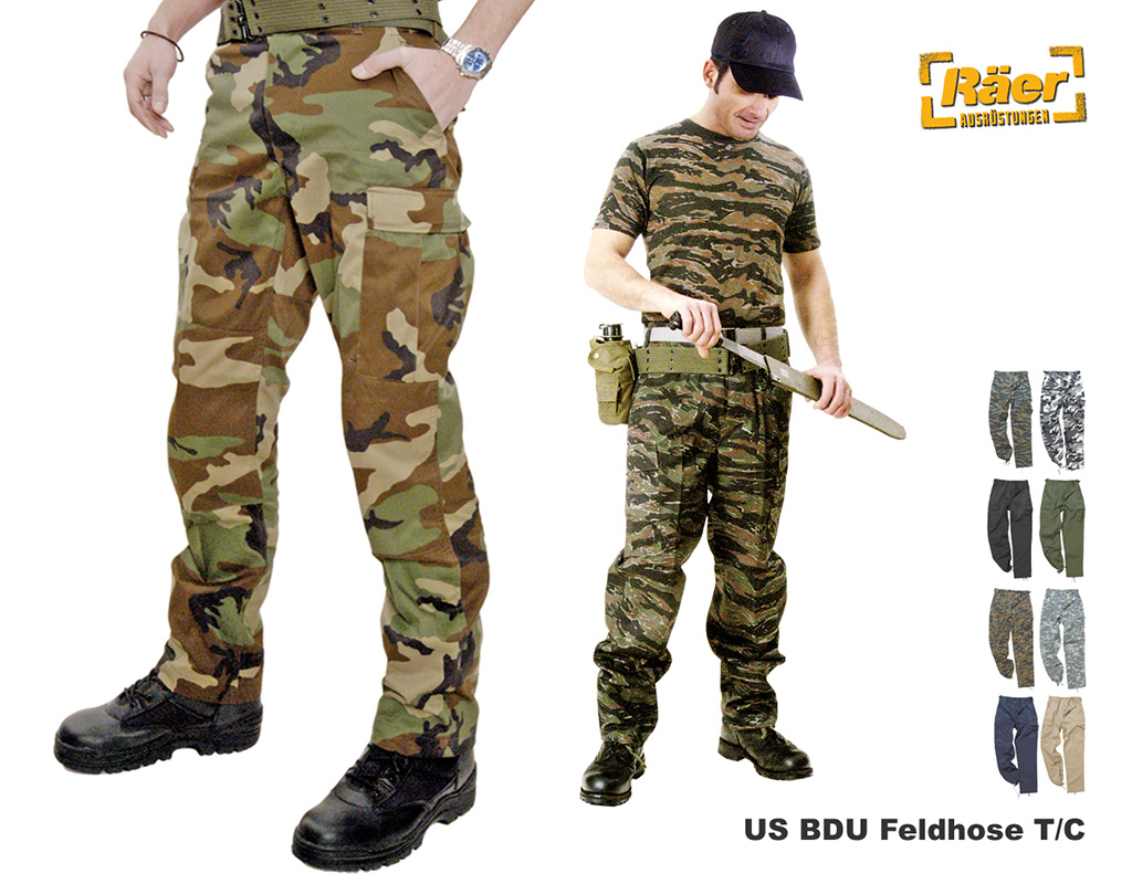 US Feldhose BDU T/C Original-Style    A