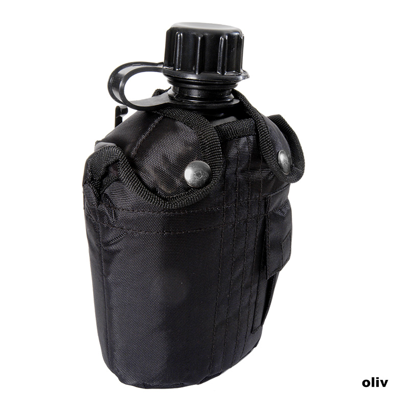 US Feldflasche 1QT, mit Hülle      A