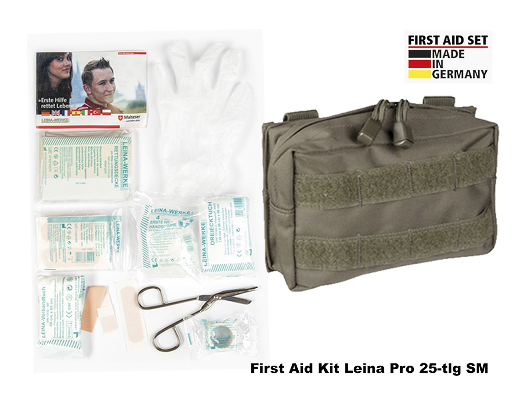 First Aid Kit Leina Pro SM, Erste Hilfe m.Tasche A