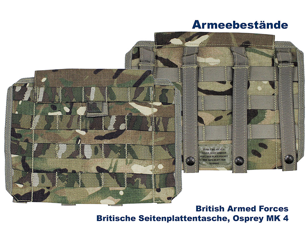 Britische Seitenplattentasche Osprey MK IV  A/B