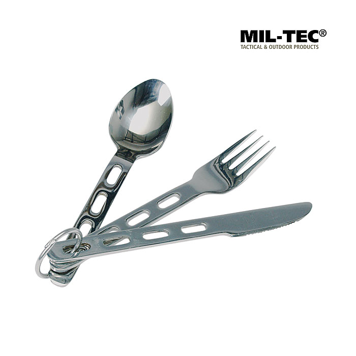 Edelstahlbesteck Lightweight, 3-teilig    A