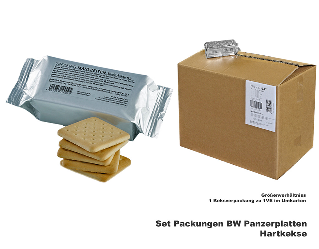 Set BW Hartkekse Packungen á 125 g, HSL    A