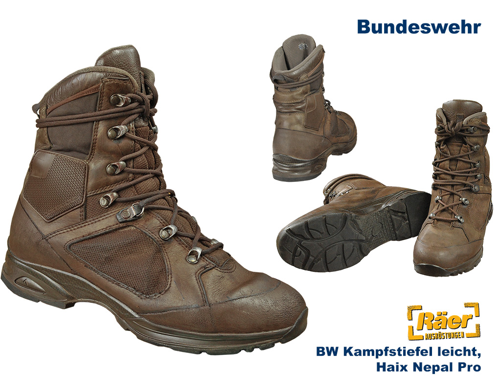 BW Kampfstiefel Gore leicht, Haix Nepal Pro... B