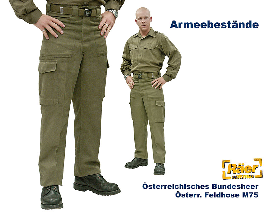 Österreichische Feldhose M75    B