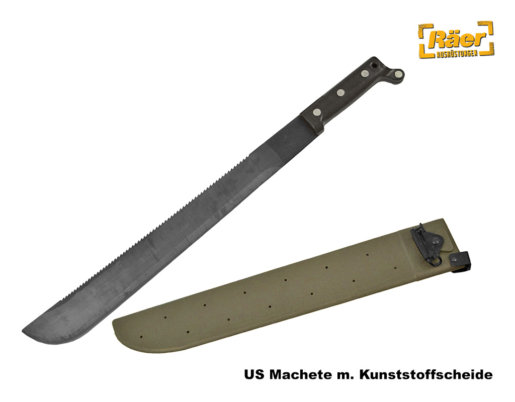 US Machete m. Kunststoffscheide    A