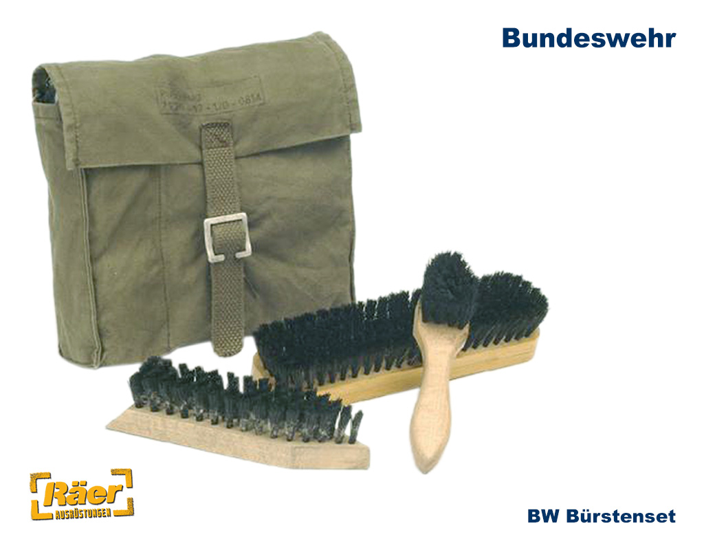 BW Schuhputzset, Beutel oliv... B