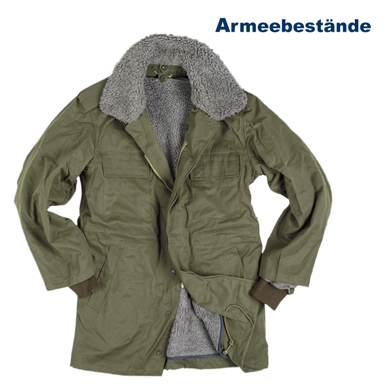 Tschechische Feldjacke m. Webpelz M85    B