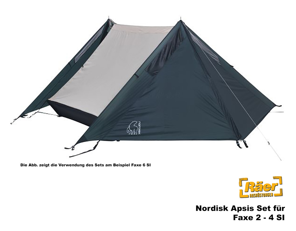 Nordisk Apsis Set Faxe 2 SI, petrol    A