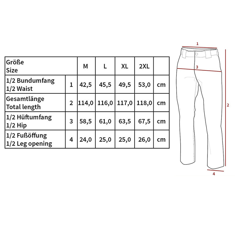 Polar Thermohose wasserdicht, 8000mm WS, oliv    A