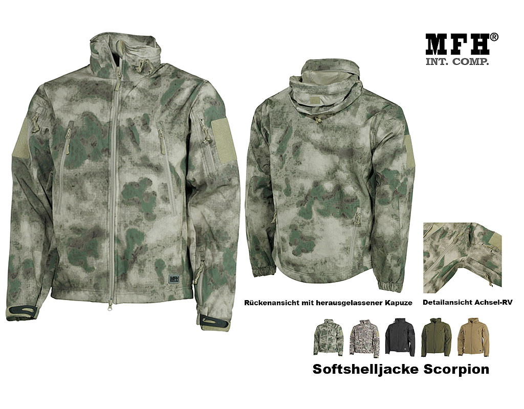 Softshelljacke Scorpion    A