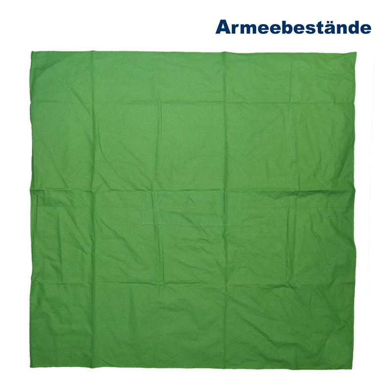 Britisches Operationstuch, grün    A/B
