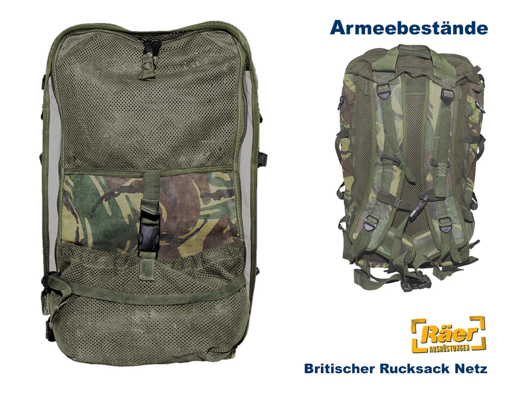 Britischer Rucksack Netz, DPM    B