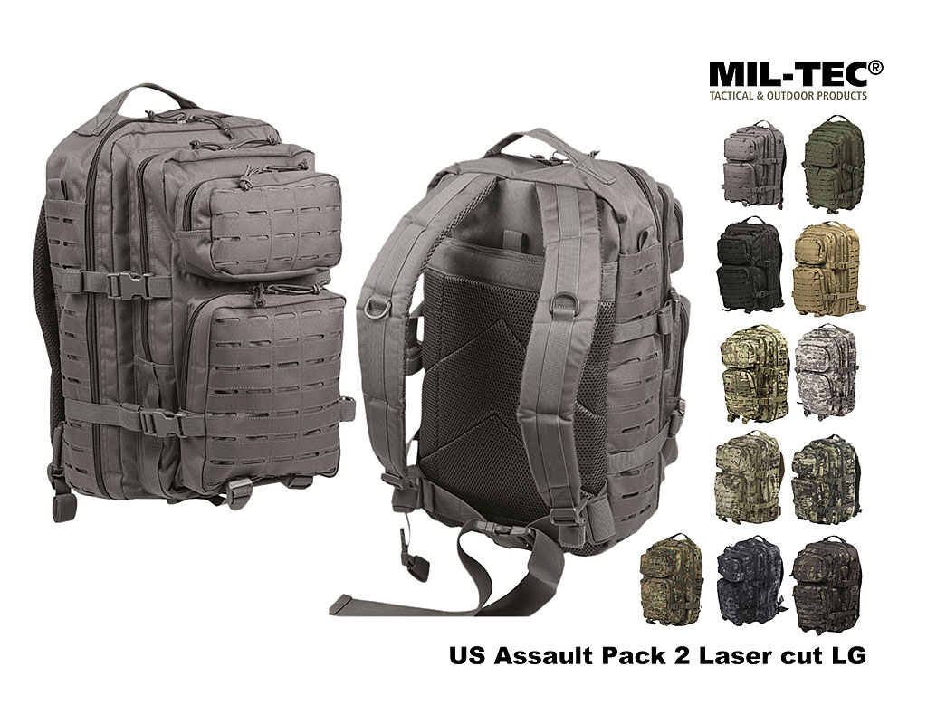 US Assault Pack 2 Laser Cut LG, 36 L Rucksack    A