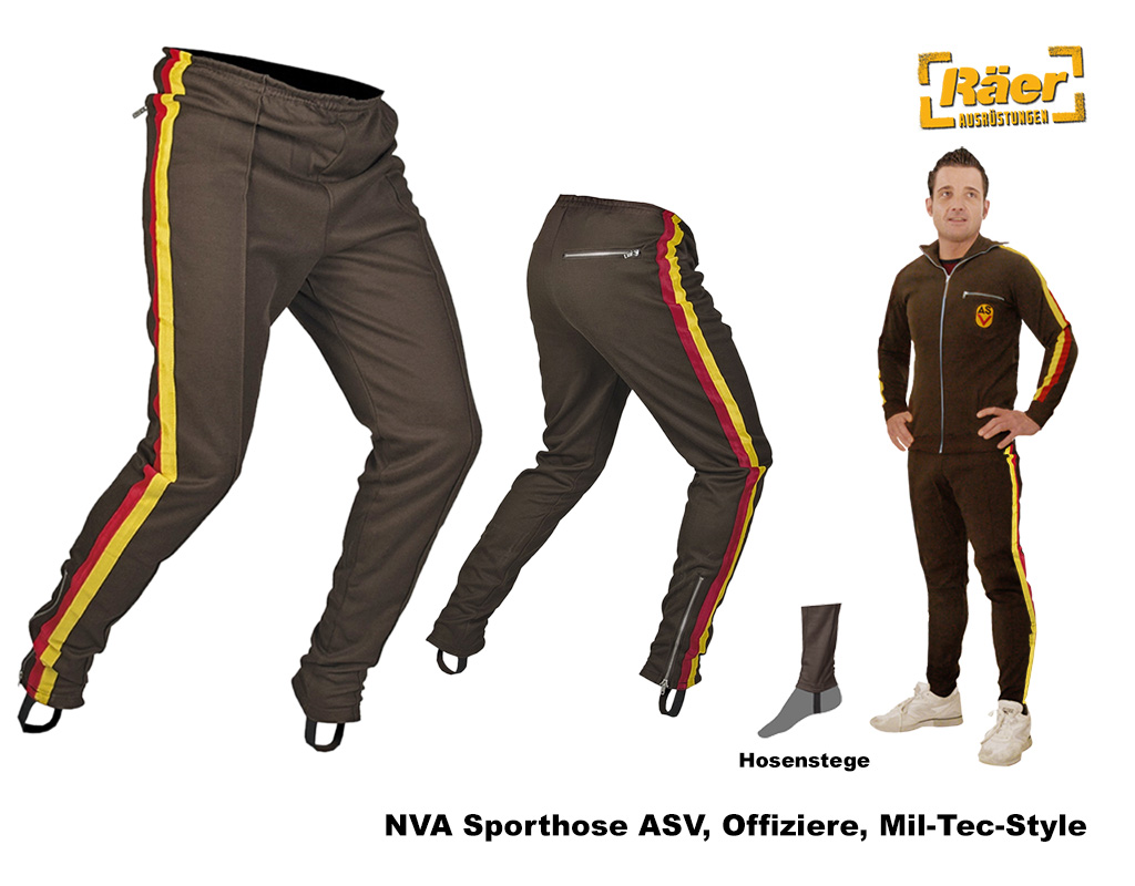 NVA Sporthose ASV, Mil-Tec-Style    A