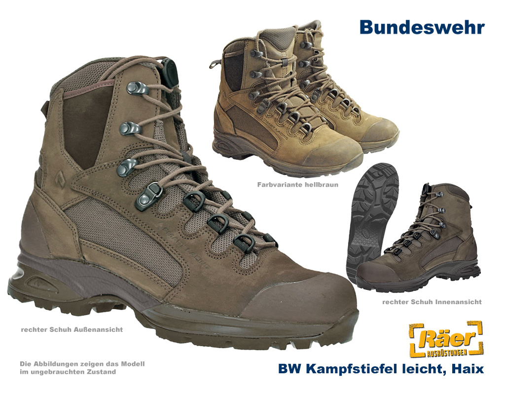 BW Kampfstiefel Gore leicht, Haix Scout... B