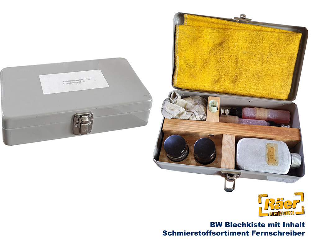 BW Kiste "Schmiersortiment Fernschreiber"    B