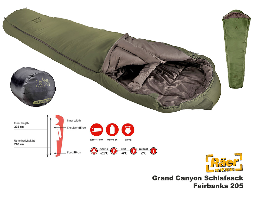 Grand Canyon Schlafsack Fairbanks 205... A