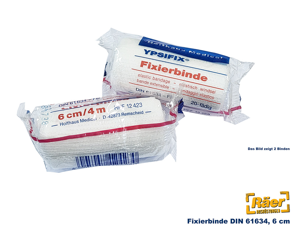 Fixierbinde DIN 61634 - FB  6 cm / 4m    A