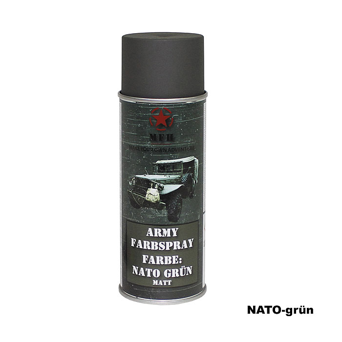 MFH Armee Sprühlack matt, 400 ml Sprühdose    A