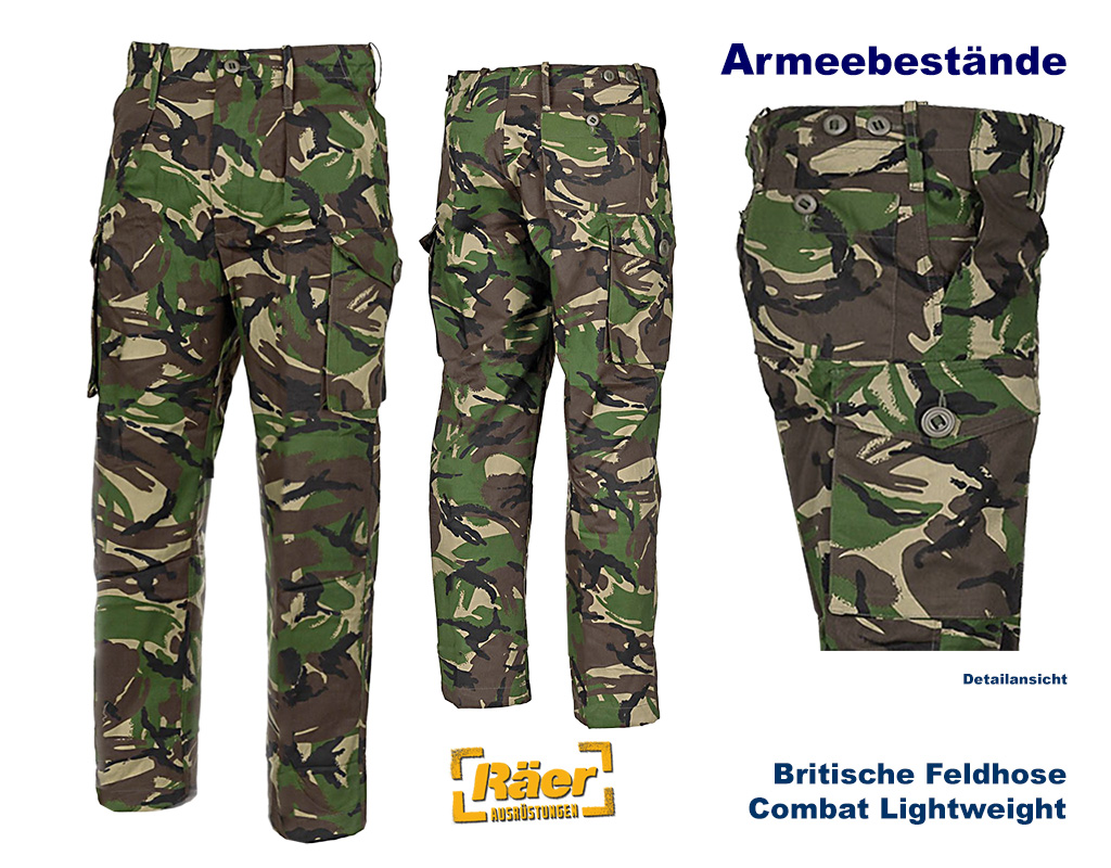 Britische Feldhose, Combat Lightweight, DPM.. A/B