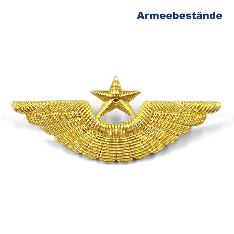 Russisches Metallabzeichen Luftwaffe gold    A