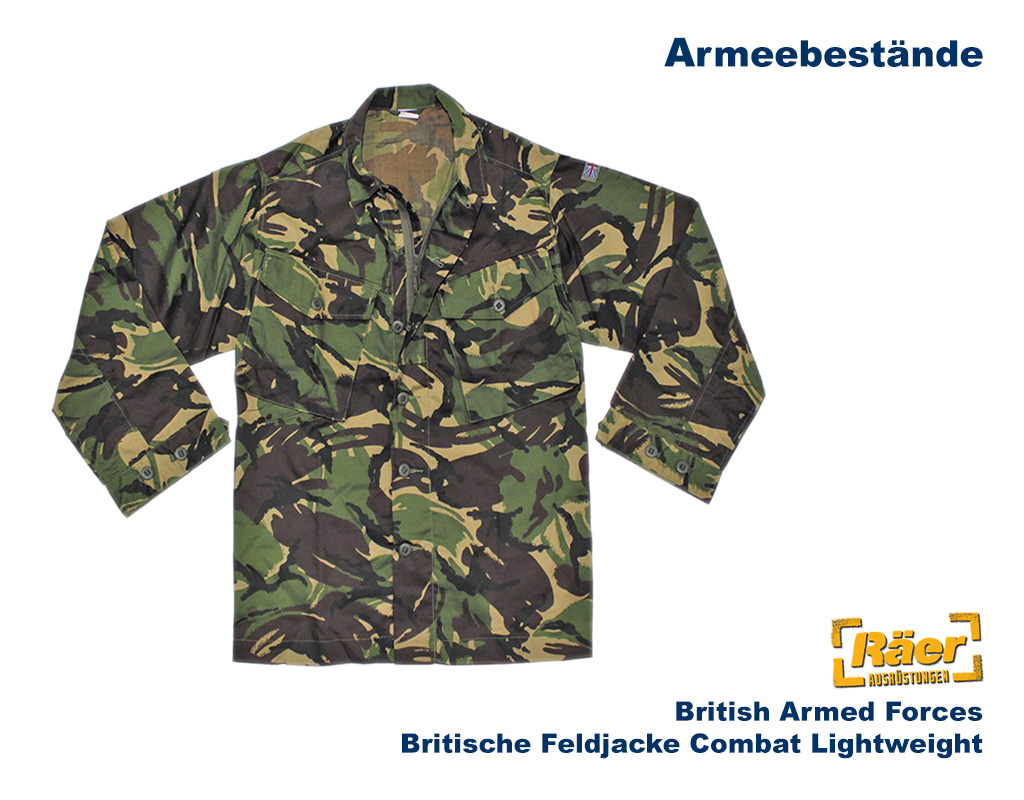 Britische Feldjacke Combat Lightweight    A/B