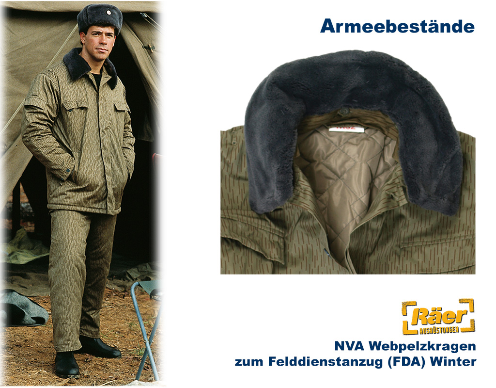 NVA Pelzkragen zu FDA Winterfjacke    A