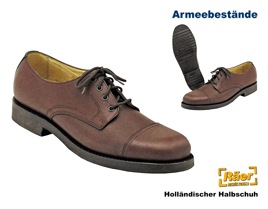 Holländischer Halbschuh, handgemacht    A/B