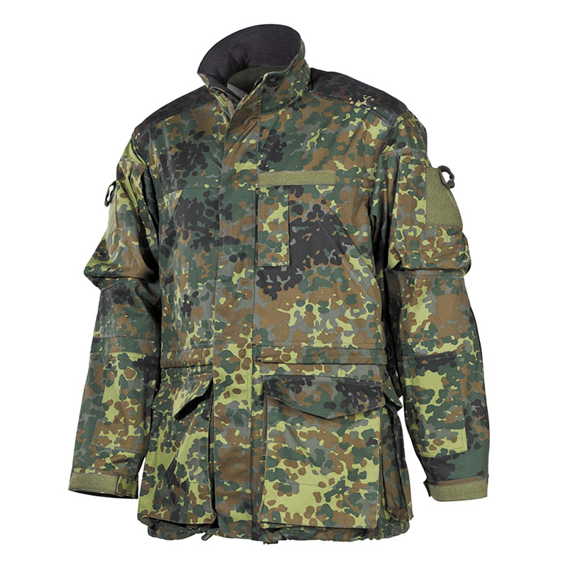 BW Einsatzkampfjacke lang, flecktarn    A