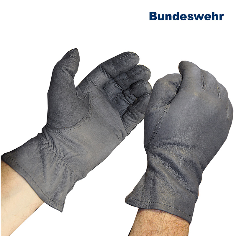 BW Ausgeh-Lederhandschuhe ungefüttert    B