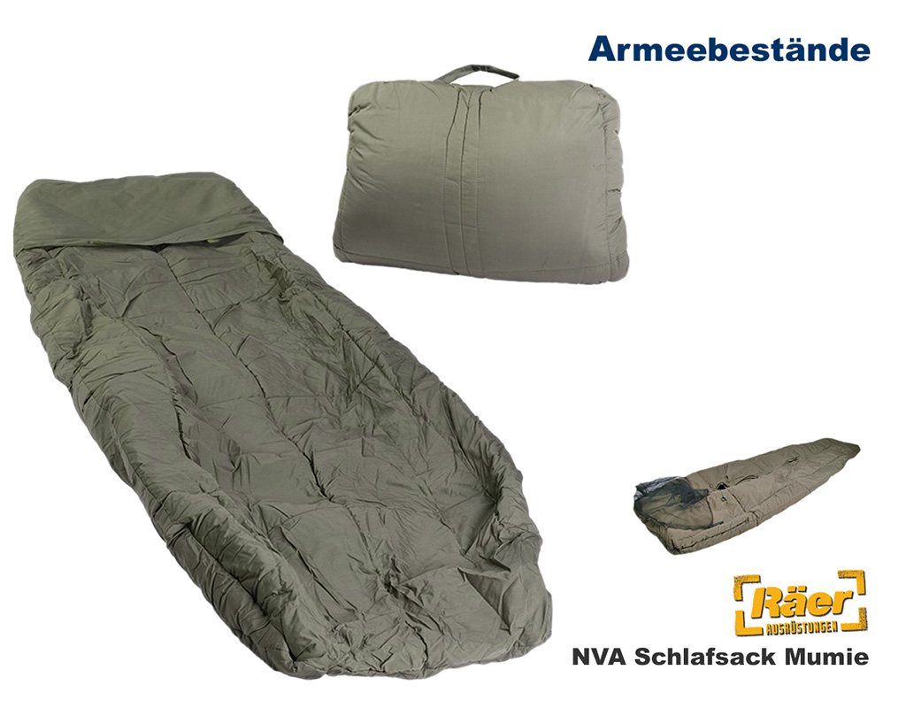 NVA Schlafsack, Mumienform   B