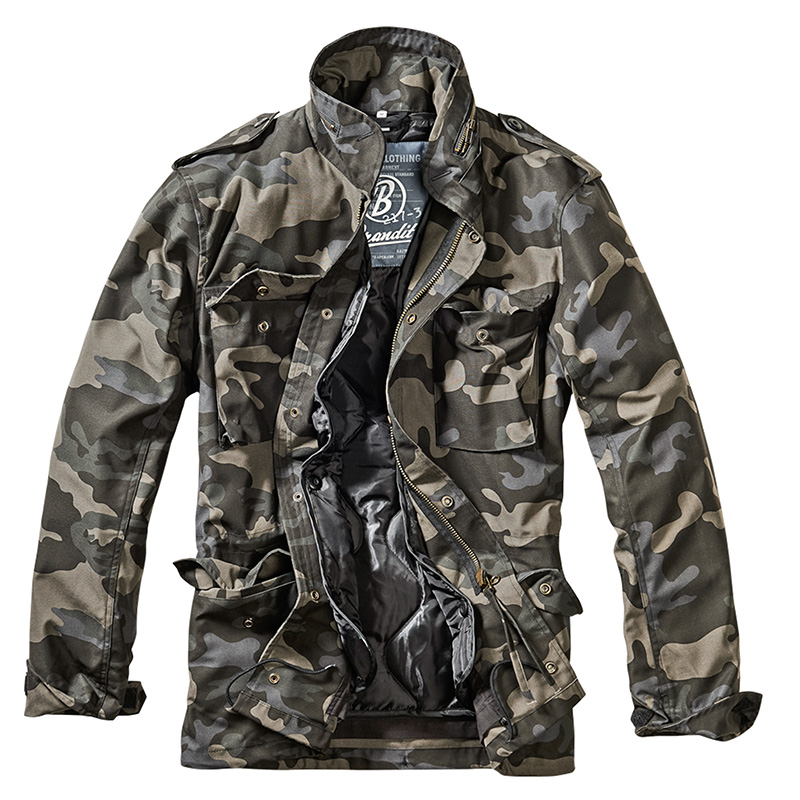 US Feldjacke M65, Premium Select, darkcamo A