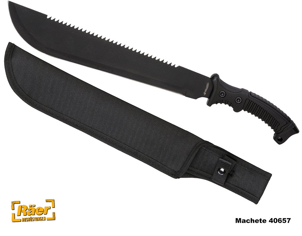 Machete 40657, schwarz    A