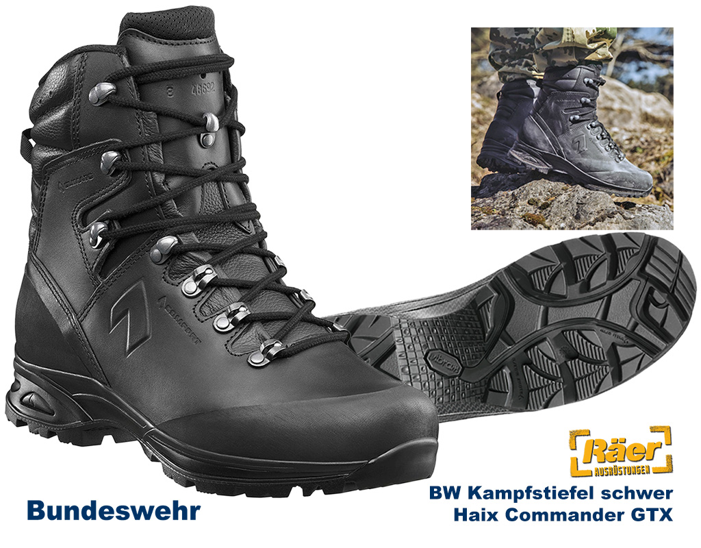 BW Kampfstiefel Extrem, Gore, Haix Commander    A