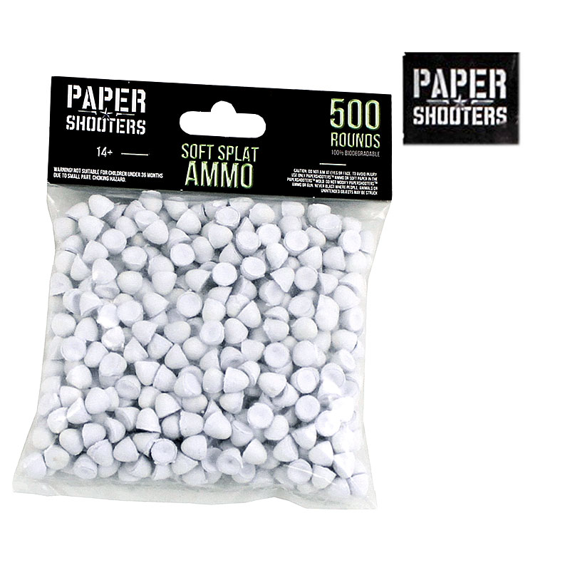 Paper Shooters Munition 500 Stück    A