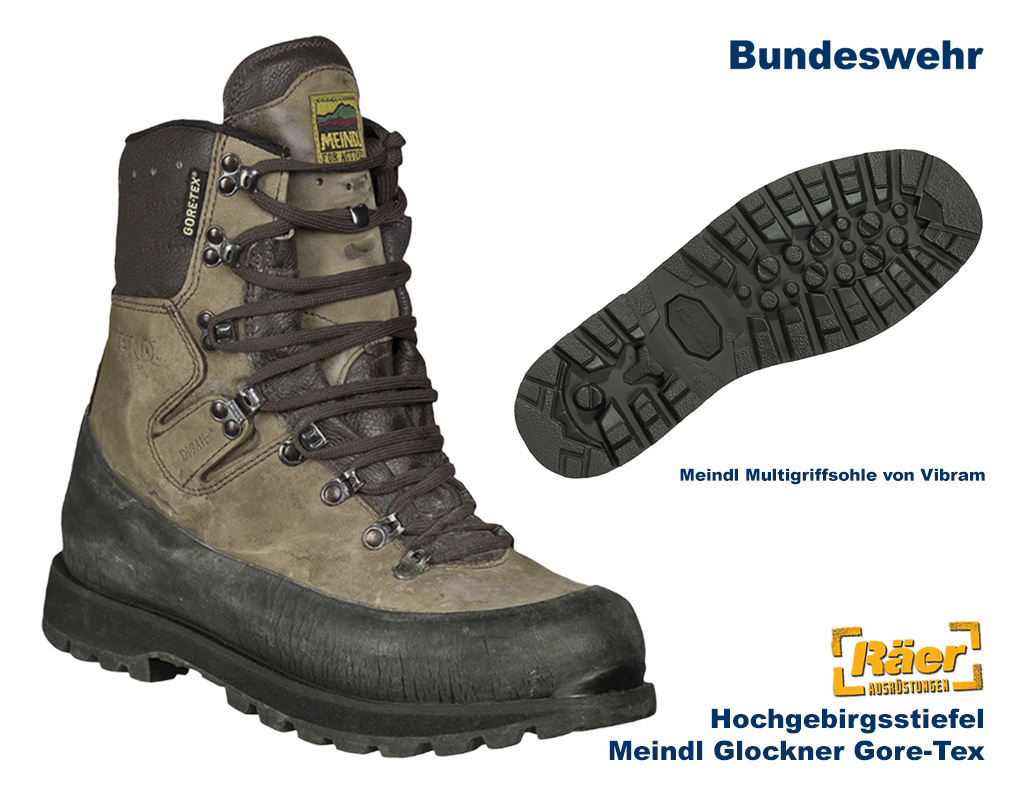 BW Hochgebirgsstiefel, Meindl Glockner MFS    B