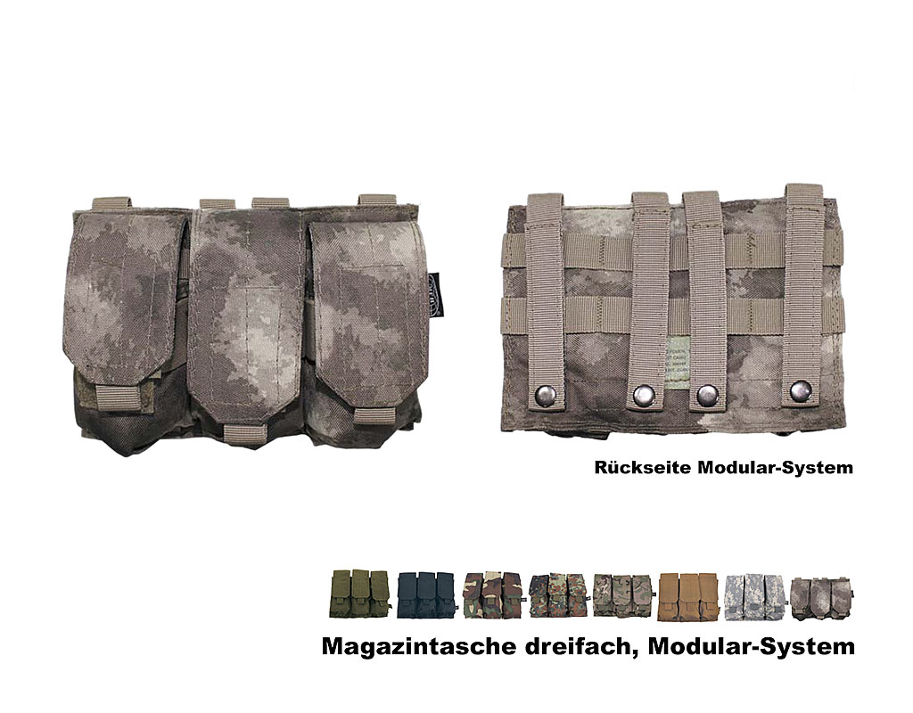 Magazintasche dreifach, Molle, Modular System    A