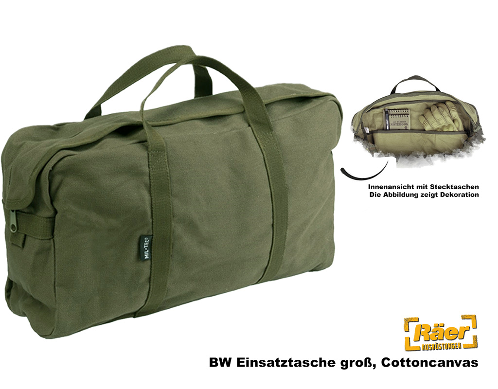 BW Einsatztasche groß - 600D PES   A