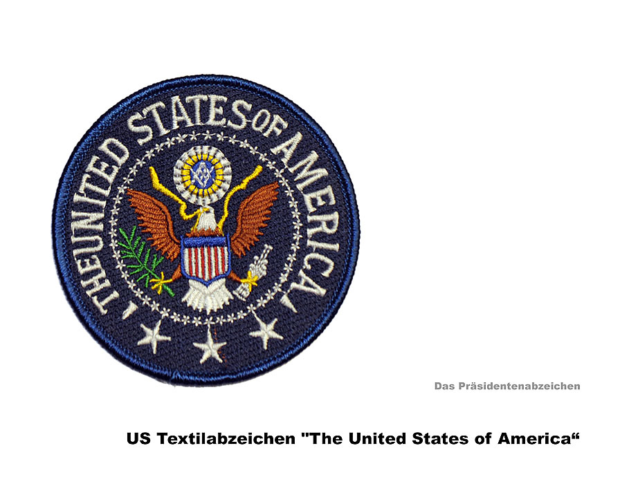 US Abzeichen "The United States of America"    A