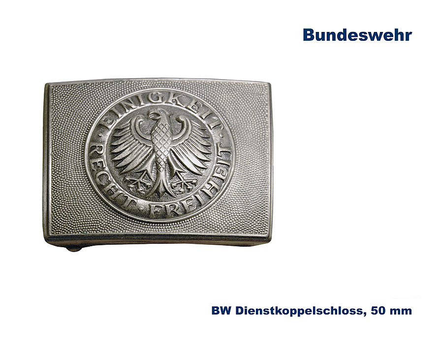 BW Koppelschloss 50mm, Einigkeit-Recht-Freiheit  A