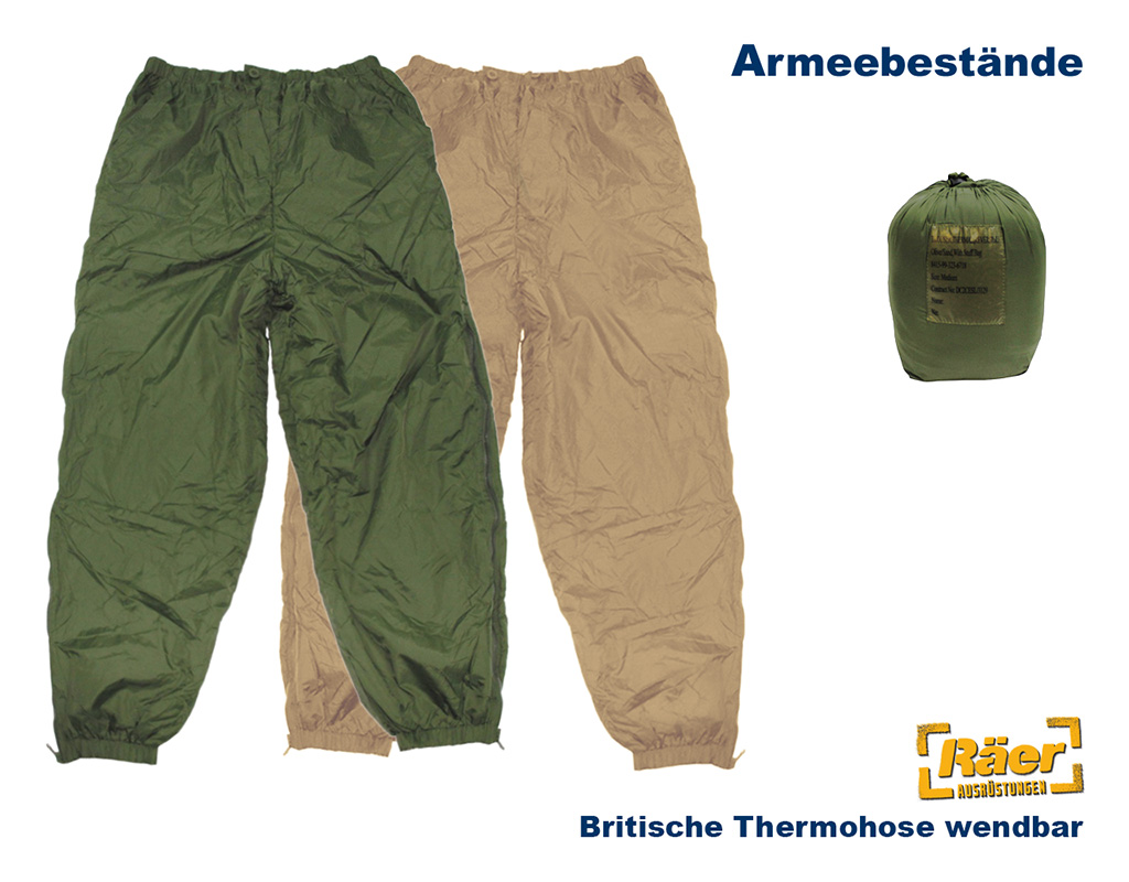 Britische Thermohose    A/B