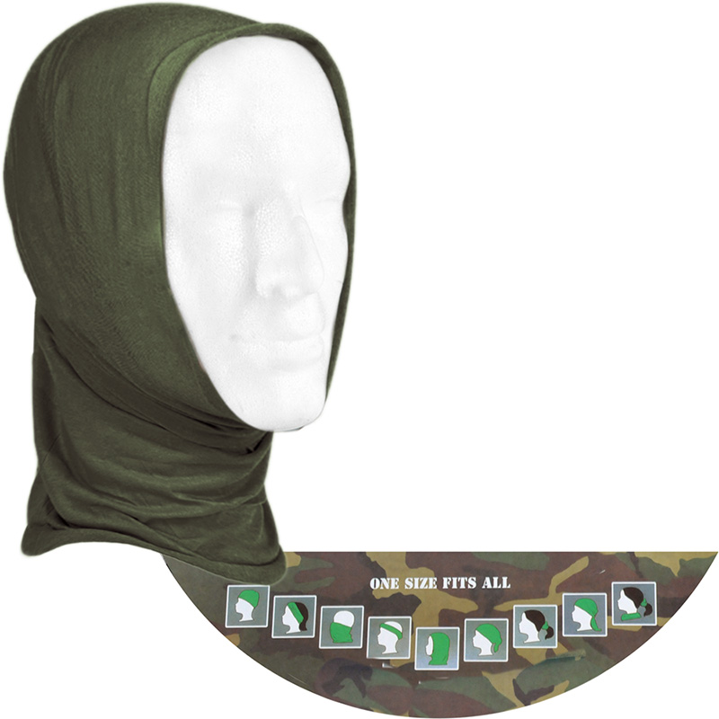 Multifunktion Headgear Schlauchschal uni + tarn  A