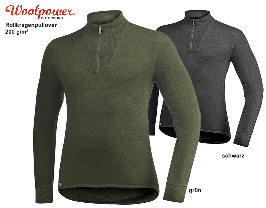 Woolpower Rollkragenpullover 200 g/m², 7222    A