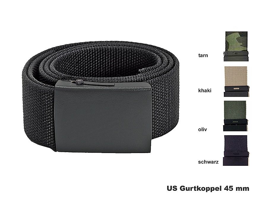 US Gurtkoppel, Webbing, 45mm    A