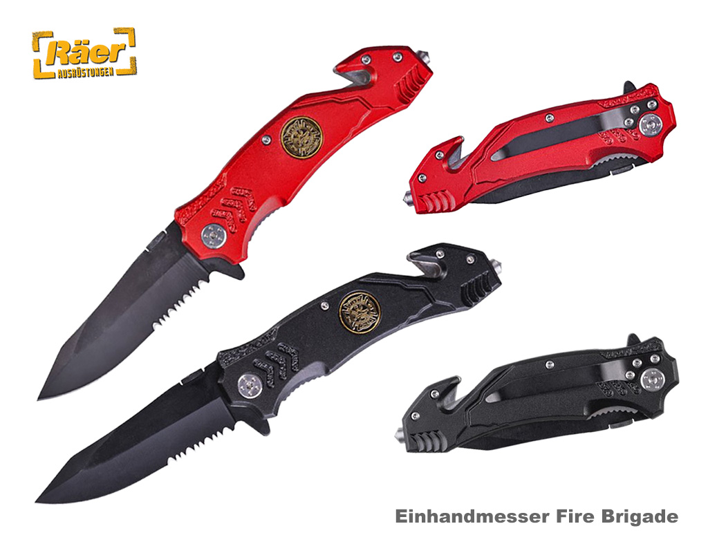 Einhandmesser "Fire Brigade"    A