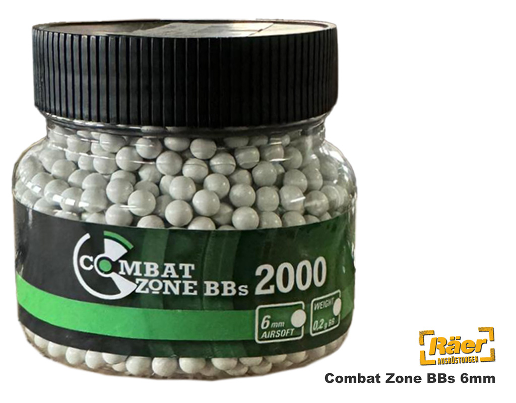 Combat Zone Basic 6mm BBs, Kugeln    A