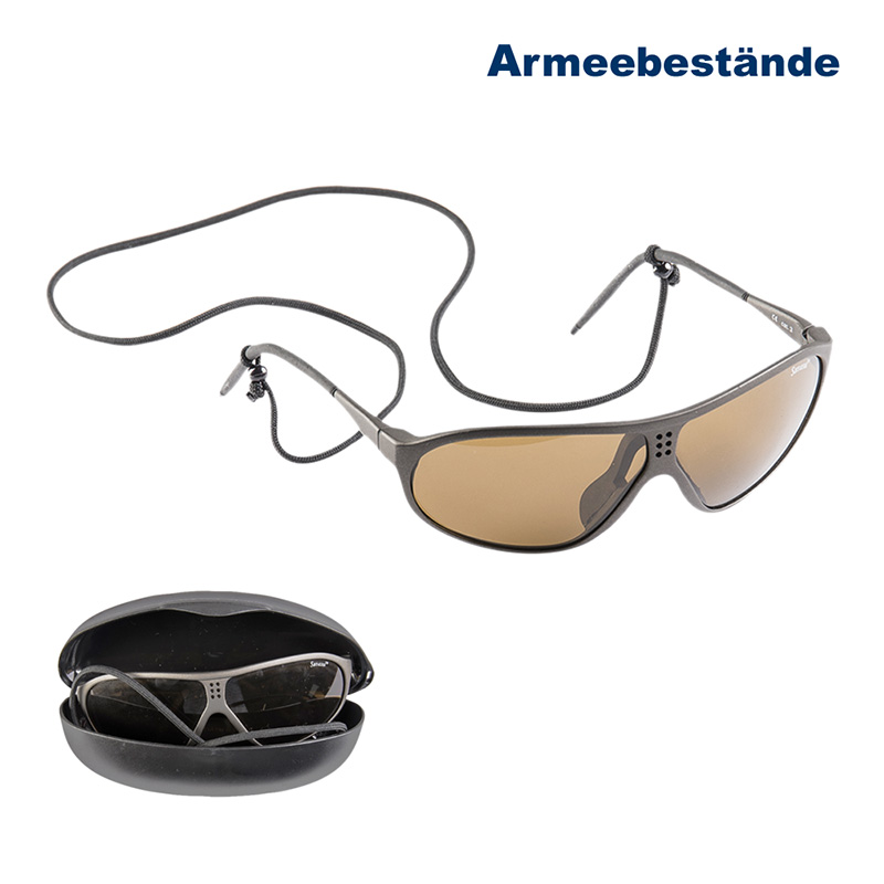 Schweizer Sonnenbrille SUVASOL  - mit Etui    A/B